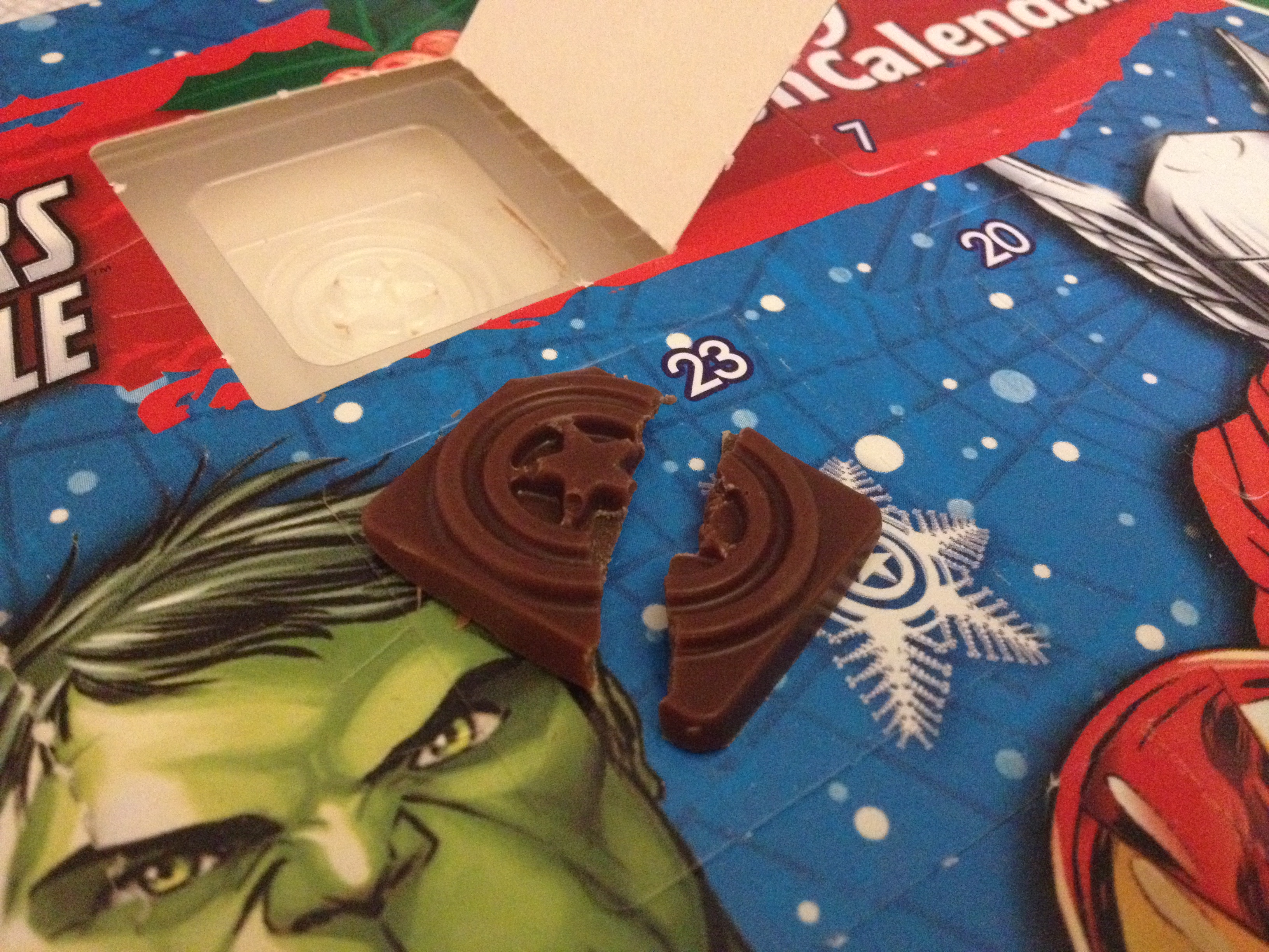 avengers christmas advent calendar